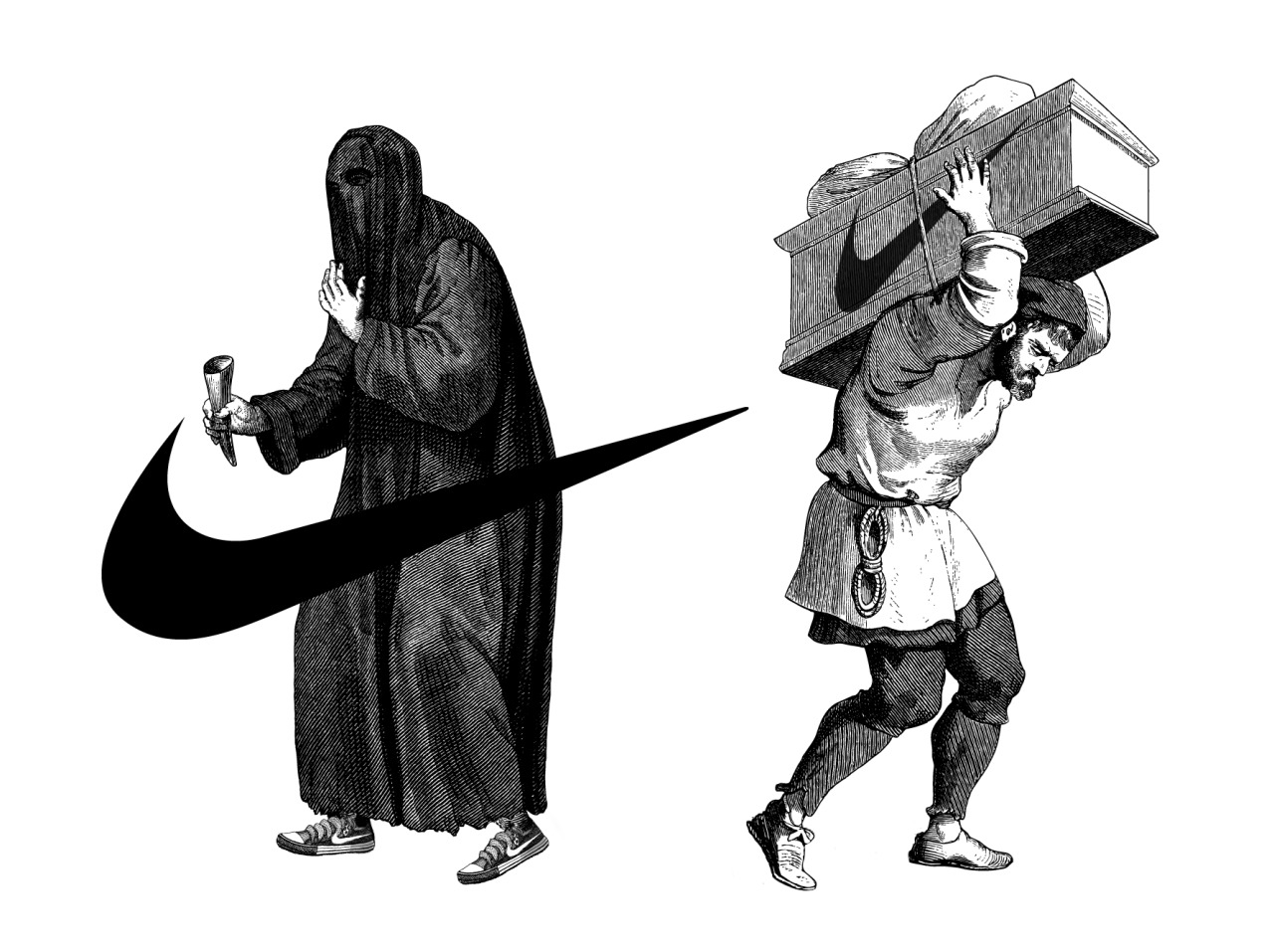 Just Do It I — illustration by olex oleole
