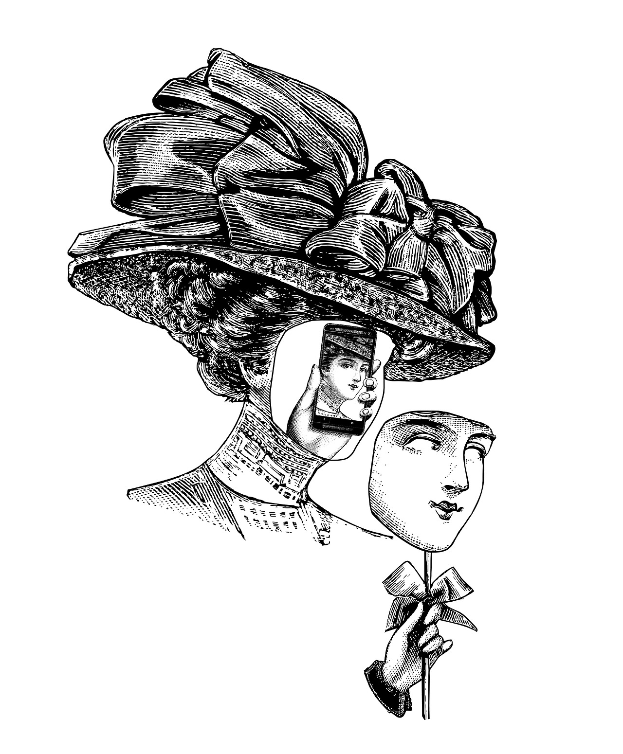 My Mask — illustration by olex oleole