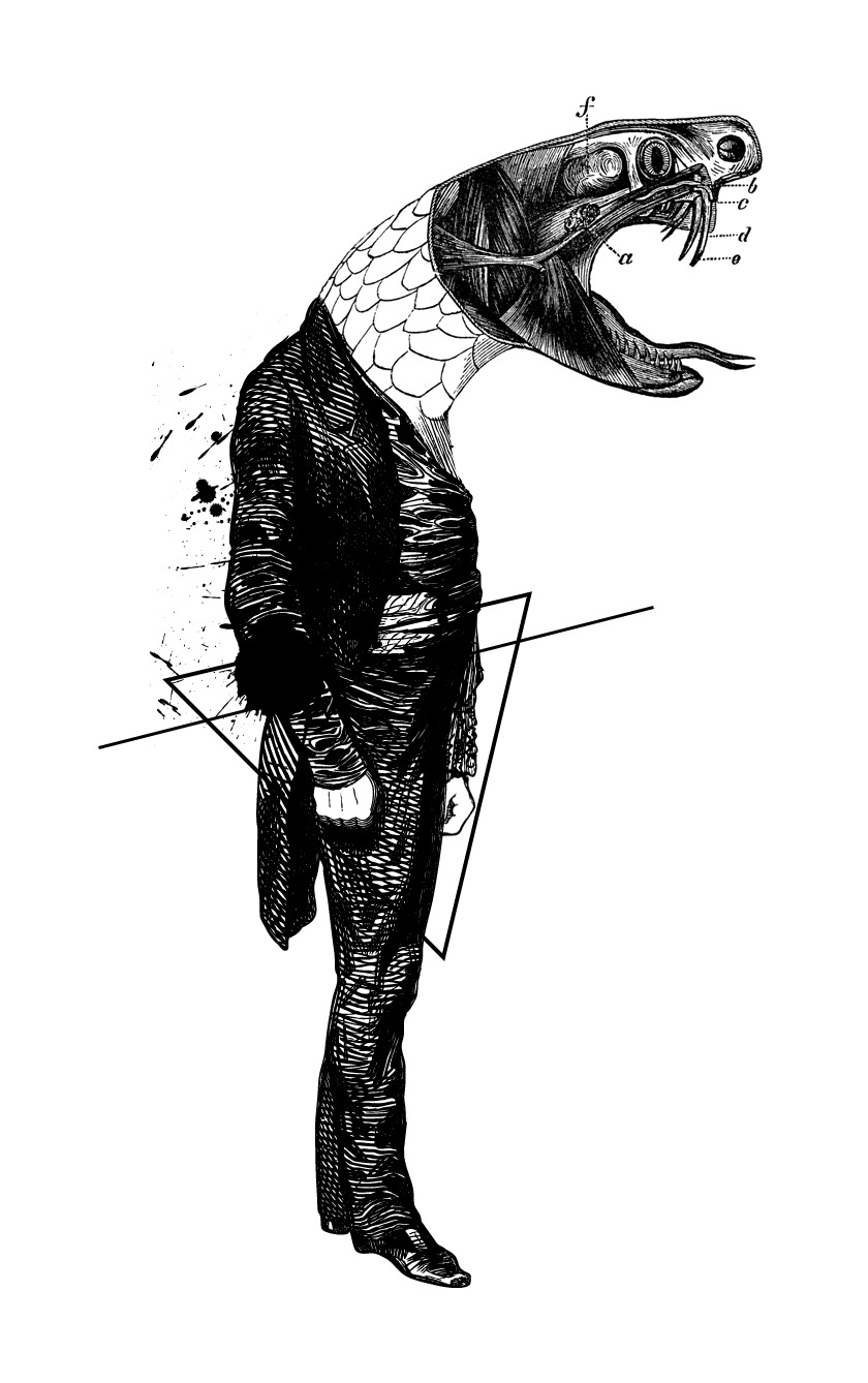 Venom Man — illustration by olex oleole