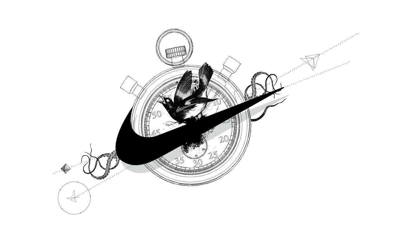 Wind — illustration by olex oleole